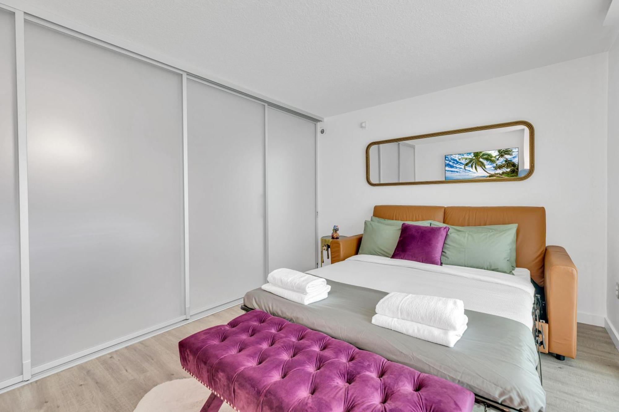 Oceanside Penthouse Apartment In Brickell Miami, Pool, Free Parking Exteriör bild